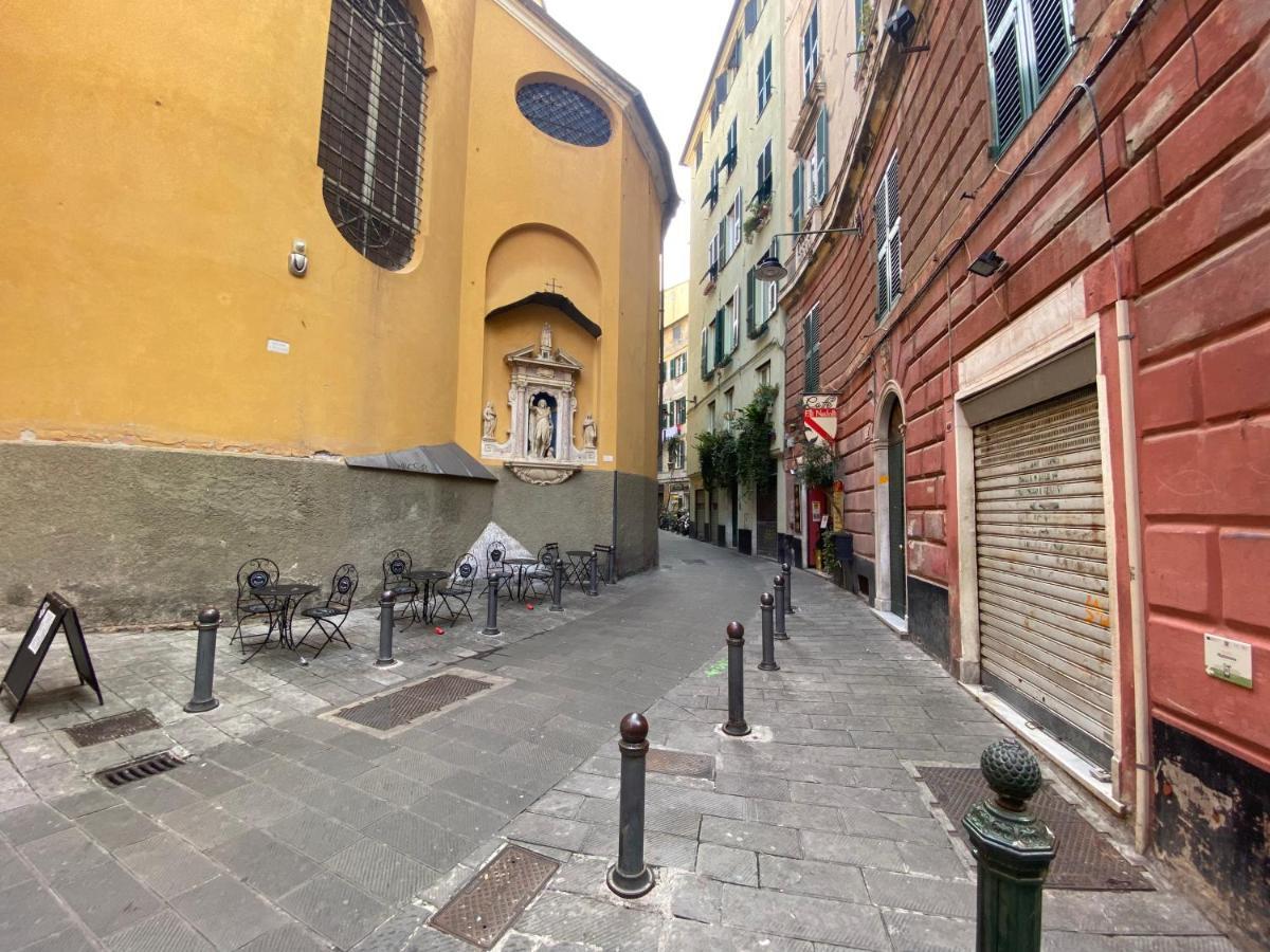 Casaviva- Ampio Appartamento Nei Vicoli Di Genova Extérieur photo
